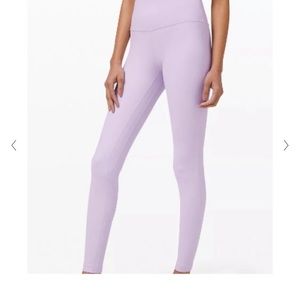 Lululemon align pant lavender dew 28